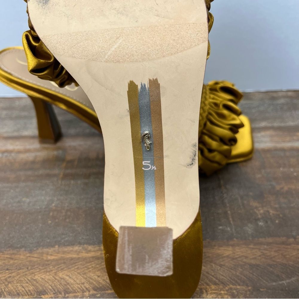 Sam Edelman Women’s Gold Kady Sandals- Size 5.5 - Picture 9 of 9
